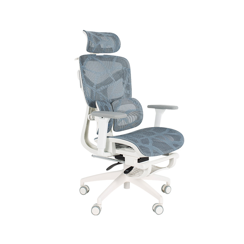 Chaise de bureau ergonomique avec accoudoirs 3D, support lombaire dynamique