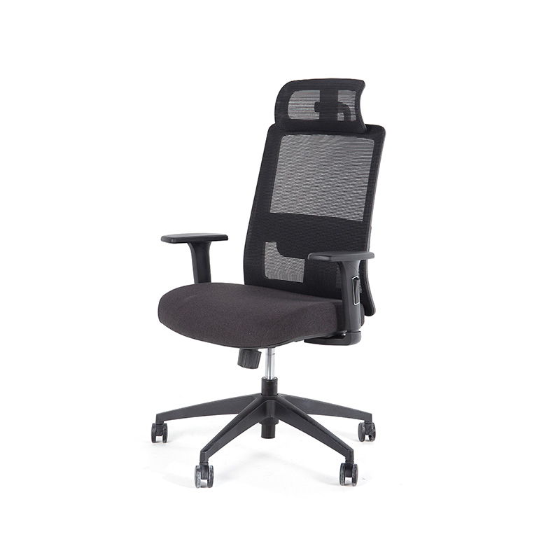 Chaise de bureau en maille réglable à dossier haut DP-8027E pour bureau avec soutien lombaire