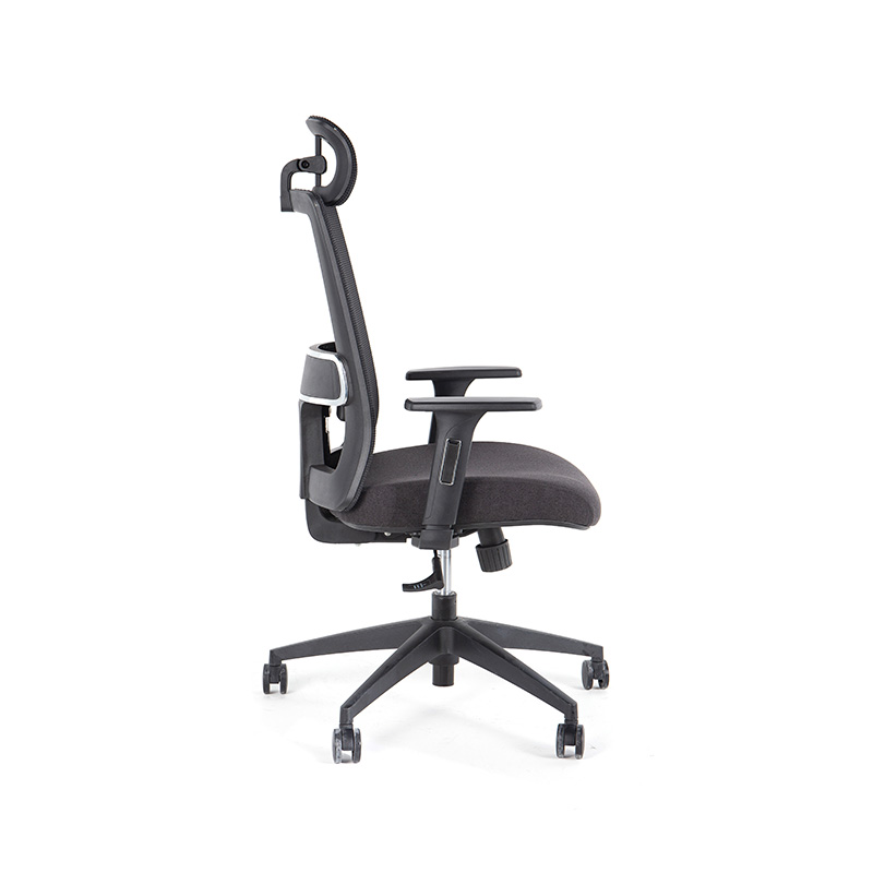 Chaise de bureau en maille réglable à dossier haut DP-8027E pour bureau avec soutien lombaire